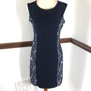 Enfocus Studio tiered lace sides dress 10